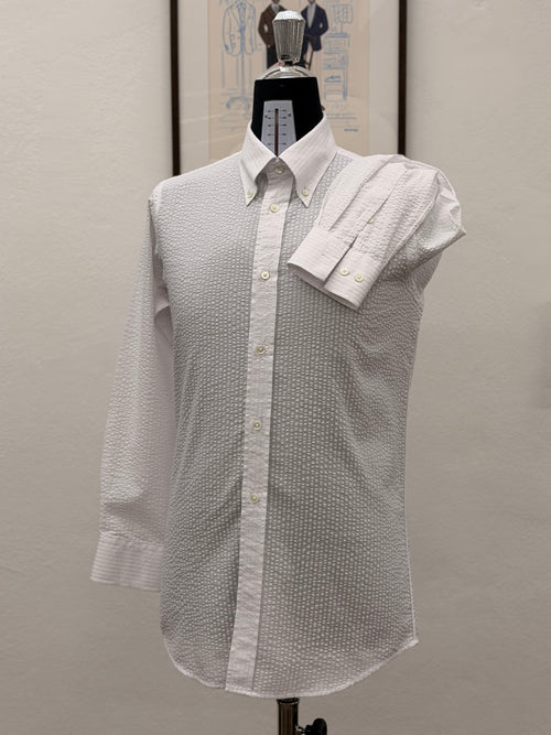Roberto's - Seersucker Button Down Shirt